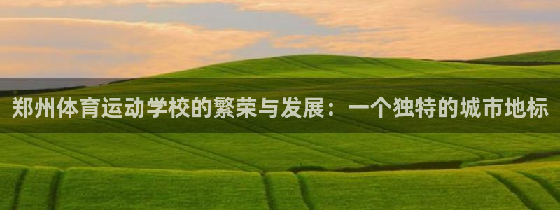 关键词：郑州体育运动学校的繁荣与发展：一个独特的城市地标